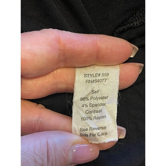 Cabi Heart of Love Mesh Overlay Racerback Tank Sleeveless Top S Purple blue #559 - Picture 6 of 6